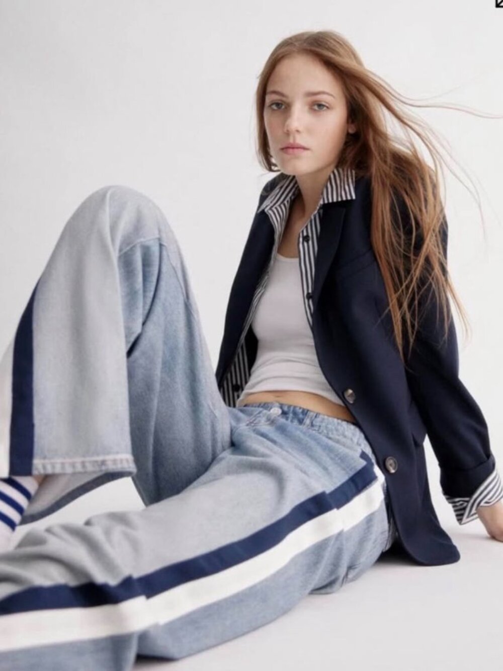rag & bone miramar sport stripe track pant NWT